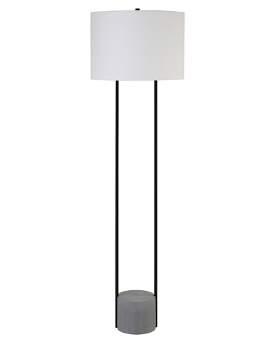 Shop Abraham + Ivy Uma 65in Concrete Floor Lamp In Gray