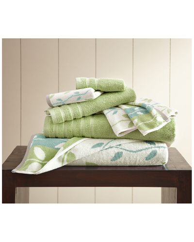 Shop Modern Threads 6pc Yarn Dyed Vines Towel Set