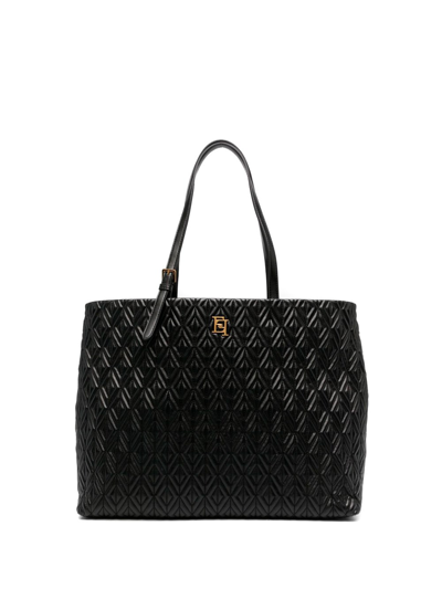 Shop Elisabetta Franchi Handbag In Black  