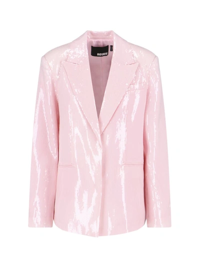 Shop Rotate Birger Christensen Jackets In Pink