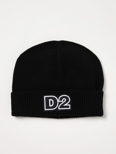 Shop Dsquared2 Junior Hat  Kids Color Black