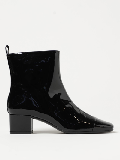 Shop Carel Paris Flat Ankle Boots  Woman Color Black