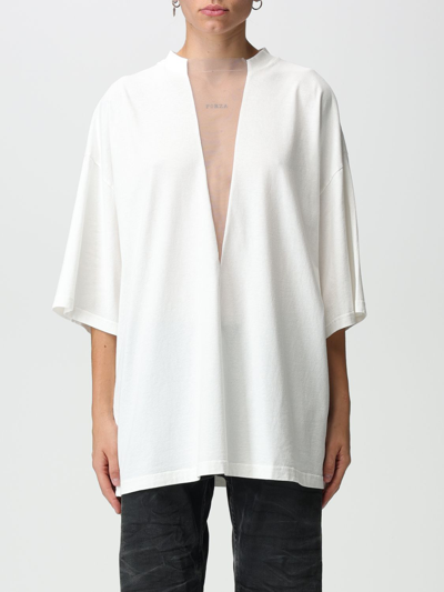 Shop Mm6 Maison Margiela Shirt  Woman Color White