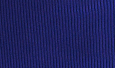 Shop Reiss Kara Long Sleeve Cutout Rib Sweater Dress In Purple