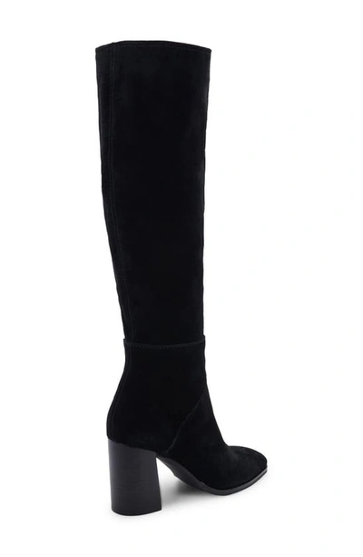 Shop Dolce Vita Fynn Knee High Boot In Black Suede