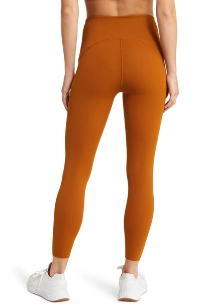 Spanx ® Booty Boost Active High Waist 7/8 Leggings In Butterscotch
