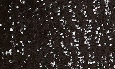 Michael Kors Sequin Racerback Gown In Black