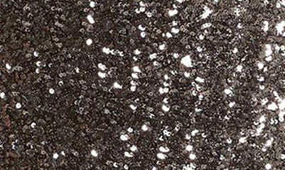 Michael Kors Sleeveless Sequin A-line Gown In Gunmetal