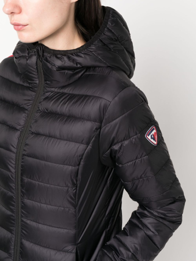 Rossignol Logo-patch Puffer Jacket In Black