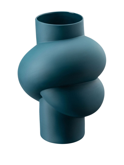 Rosenthal Node Abyss Porcelain Vase (25cm) In Green