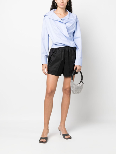 Alexander Wang Women Draped Shirt In Multi