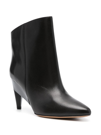 Isabel Marant Dylvee Wedge Pointed Toe Bootie In Black