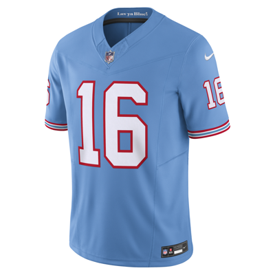 Nike Treylon Burks Tennessee Titans  Men's Dri-fit Nfl Limited Football Jersey In Blue