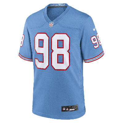 Nike Jeffery Simmons Tennessee Titans  Men's Nfl Game Football Jersey In Blue