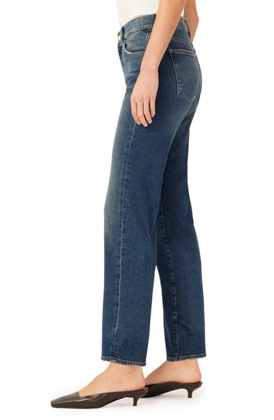 Shop Dl1961 Patti High Waist Ankle Straight Leg Jeans In Fisher Vintage
