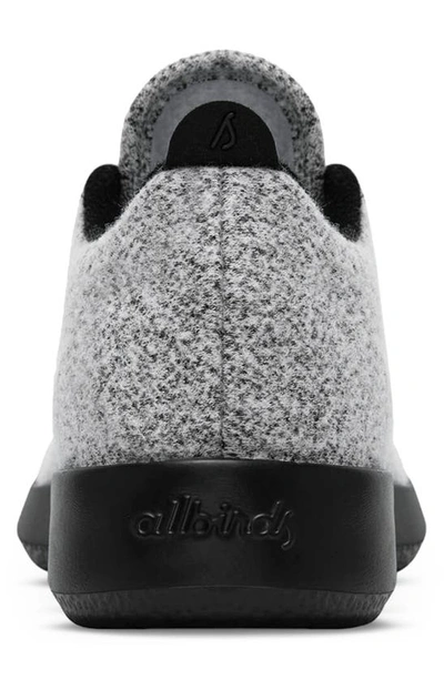 Shop Allbirds Wool Runner Sneaker In Dapple Grey/ Natural Black