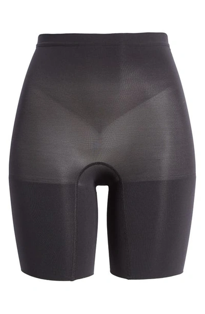 Shop Spanx Everyday Shaping Shorts In Very Black