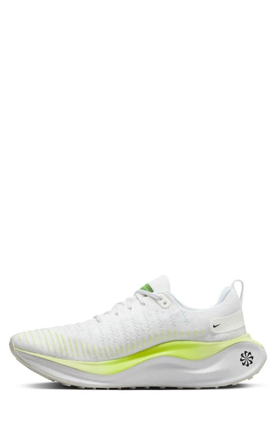 Shop Nike Infinityrn 4 Running Shoe In White/ Black/ Lemon Twist