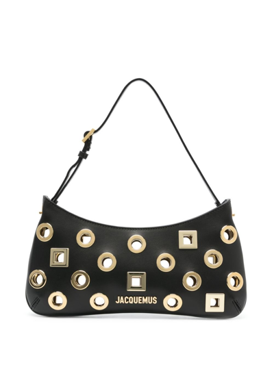 Prada Studded Idol Shoulder Bag