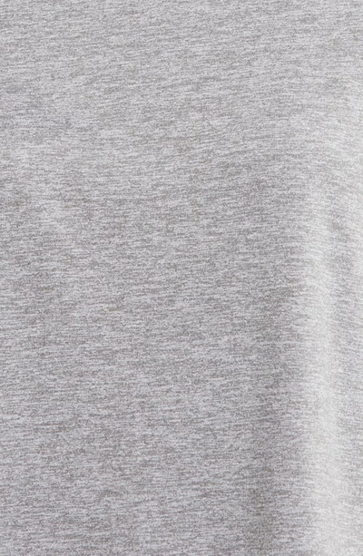Zella Restore Soft Lite Relaxed Tee In Grey Shade