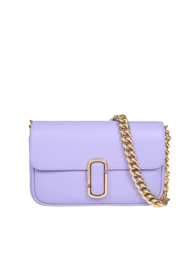 Shop Marc Jacobs The J Marc Shoulder Bag In Purple