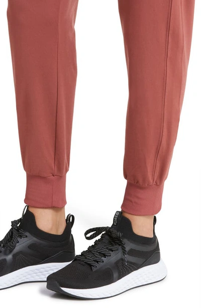 Shop Zella Live In Pocket Joggers In Red Jelly