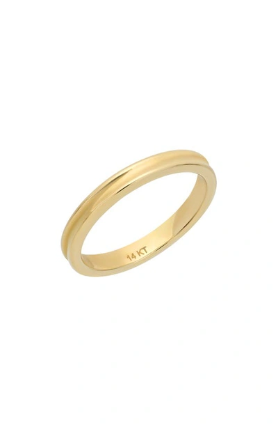 Shop Bony Levy 14k Gold Stacking Ring In 14k Yellow Gold