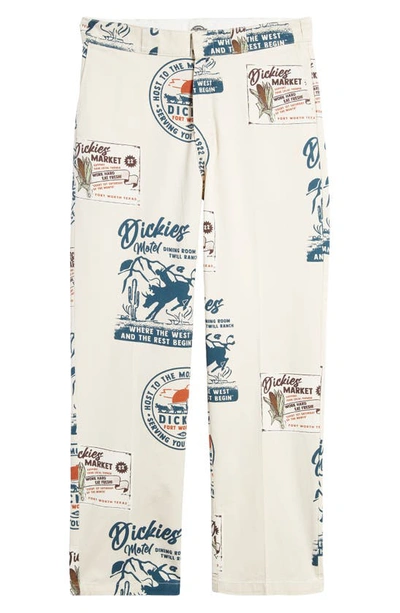 Dickies Greensburg Cotton Pants In July Vintage Print Light Base