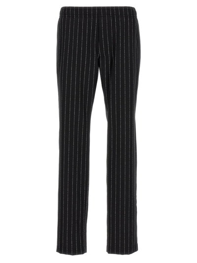 Shop Alyx 1017  9sm Striped Straight Leg Trousers In Multi