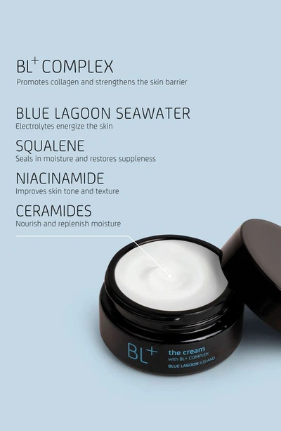 Shop Blue Lagoon Iceland Bl+ The Cream, 1.7 oz