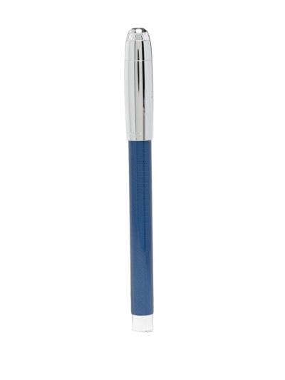 Shop Graf Von Faber-castell Debossed-logo Pen In Blue