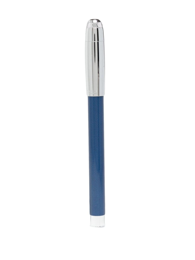 Graf Von Faber-castell Debossed-logo Pen In Blue