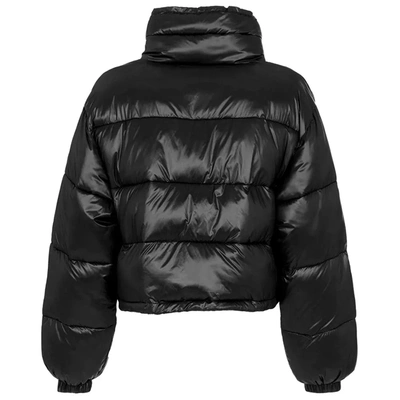 Shop Imperfect Black Polyamide Jackets &amp; Women's Coat