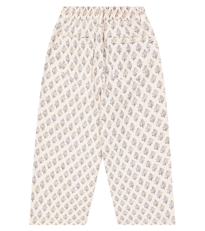 The New Society Elaine Printed Cotton Pants In Multicoloured