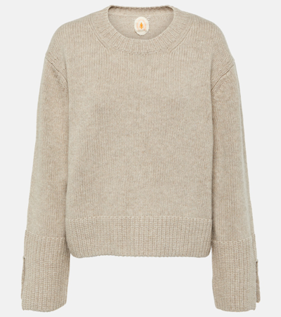 Shop Jardin Des Orangers Wool And Cashmere Sweater In Brown