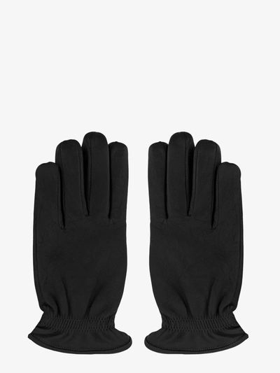 Shop Orciani Gloves In Black