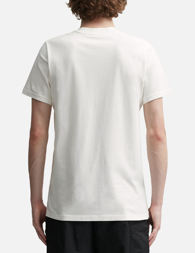 Shop Moncler Heart T-shirt In White
