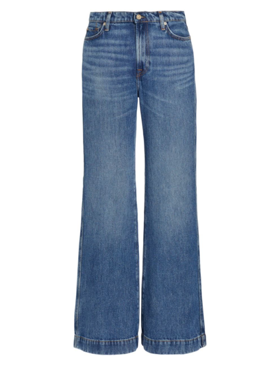 Shop 7 For All Mankind Women's Modern Dojo Tailorless Jeans In Daylily