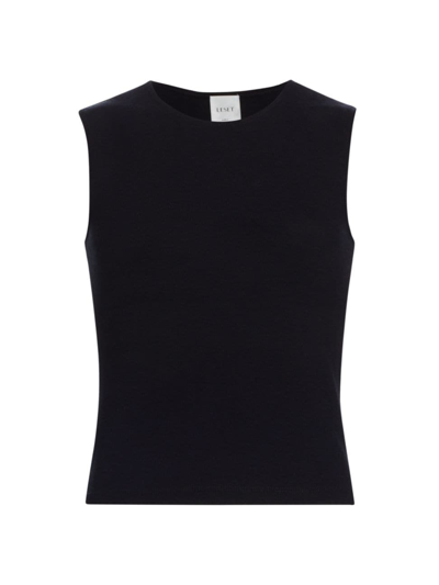 Shop Leset Women's Lauren Top In Black
