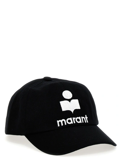 Shop Isabel Marant Tyron Hats White/black