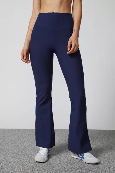Shop The Upside Peached Florence Flare Pant In Navy, Women's At Urban Outfitters
