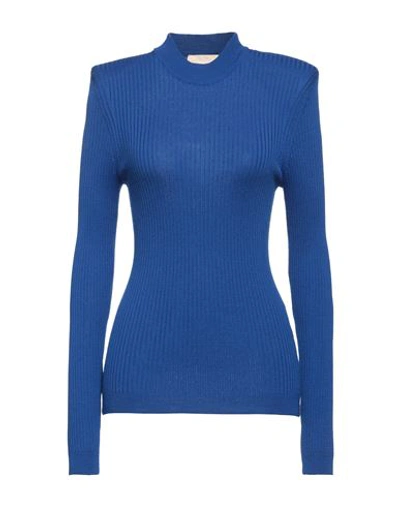 Shop Aniye By Woman Sweater Bright Blue Size Xs Wool, Acrylic
