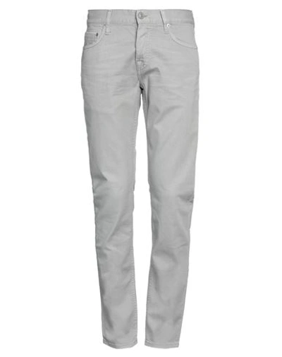Shop Care Label Man Jeans Light Grey Size 31 Cotton, Elastane