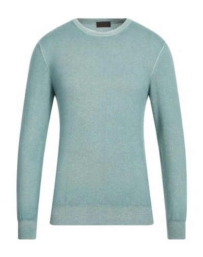 Shop Altea Man Sweater Sky Blue Size L Cashmere