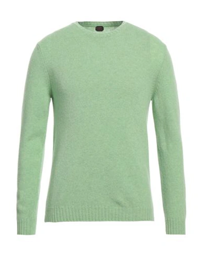 Mp Massimo Piombo Man Sweater Light Green Size 36 Merino Wool In Green