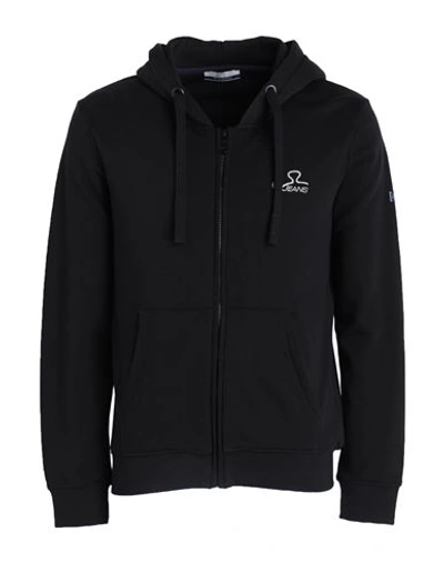 Yes Zee By Essenza Man Sweatshirt Black Size 3xl Cotton In Black