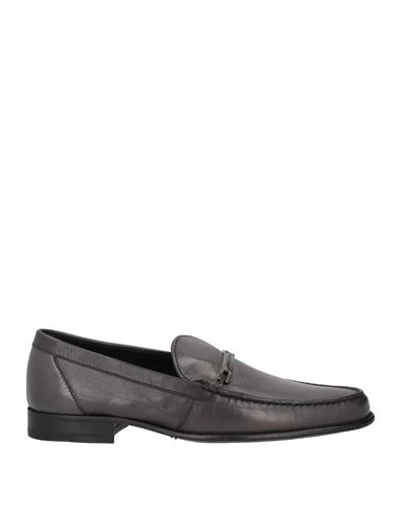 Shop A.testoni A. Testoni Man Loafers Black Size 7 Soft Leather