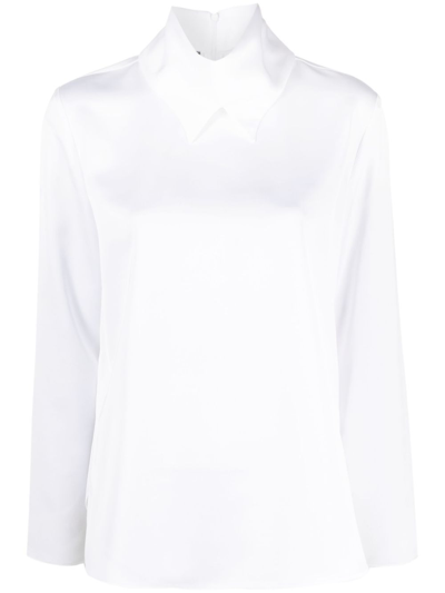 Shop Emporio Armani Long Sleeves Shirt