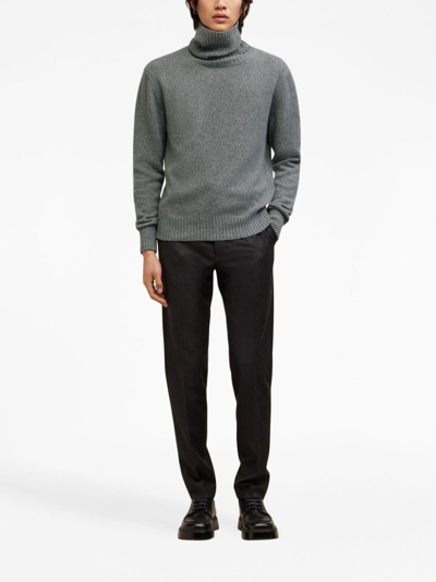 Shop Ami Alexandre Mattiussi Turtleneck Adc Sweater