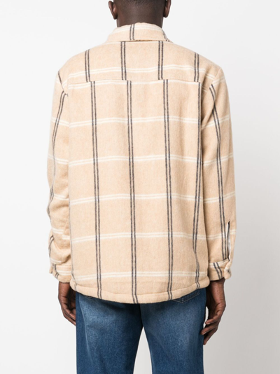Family First Check-pattern Wool-blend Jacket